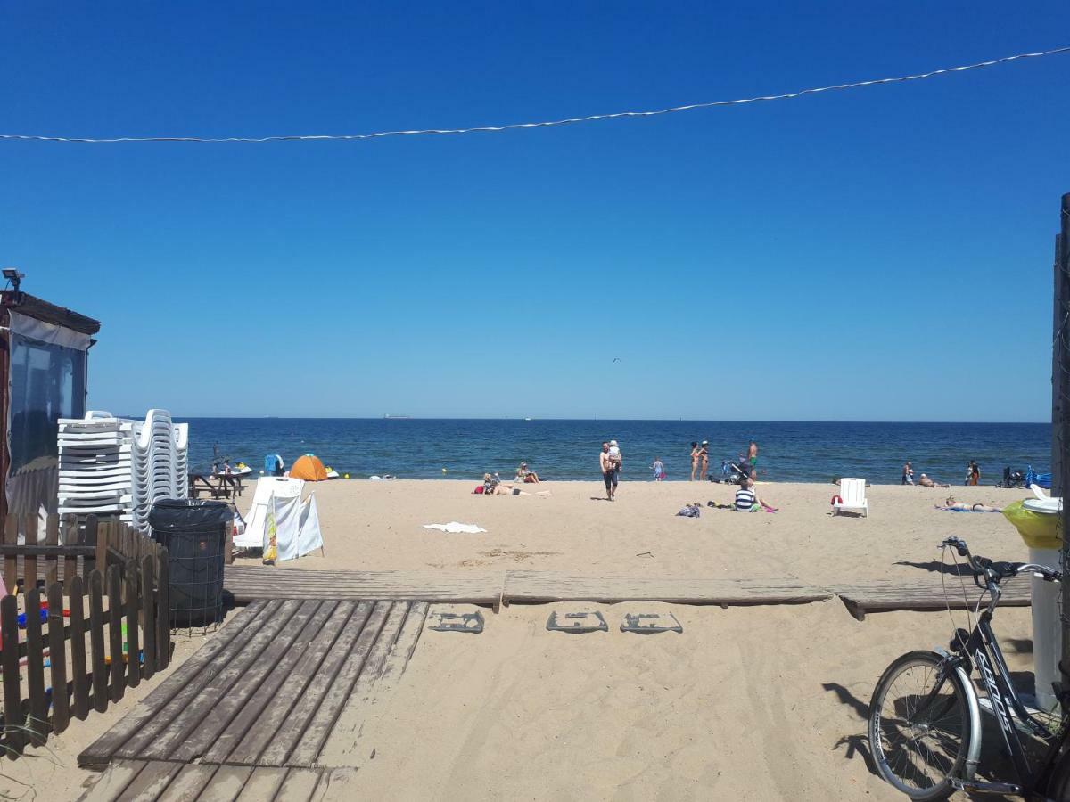 Apartament Brzezno Danzica Esterno foto